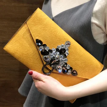 Korean Style Diamond Clutch Bag PU Leather Fashion Clutches Bags Solid Color Big Purse Women Shoulder Bags Crossbody Pack Gifts
Korean Style Diamond Clutch Bag PU Leather Fashion Clutches Bags Solid Color Big Purse Women Shoulder Bags Crossbody Pack Gifts