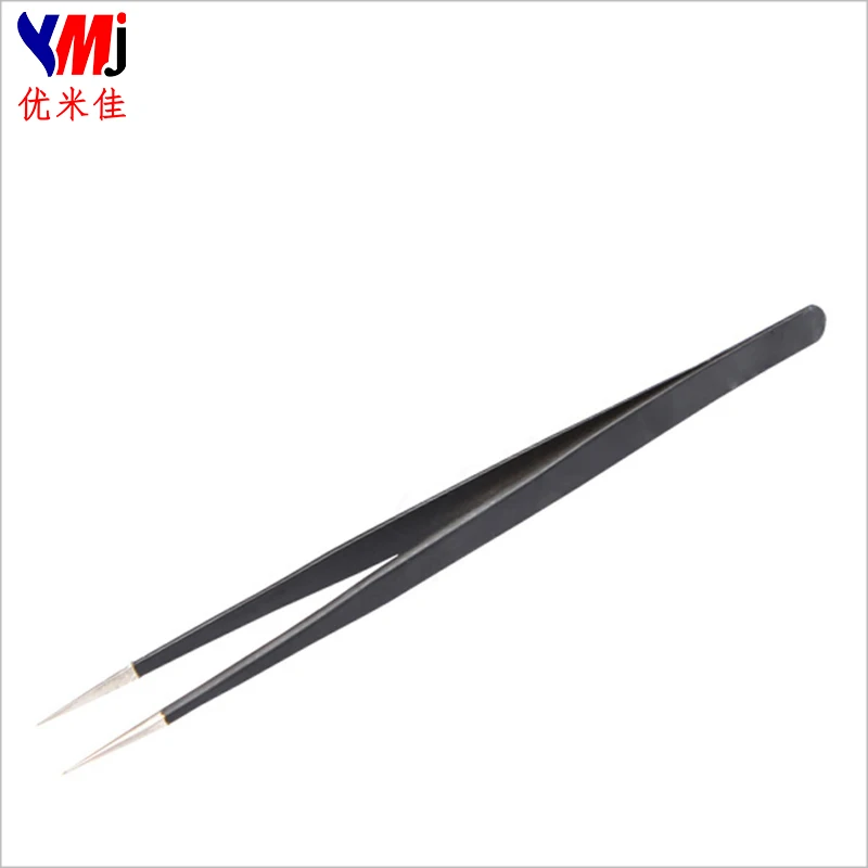 Ymj Lcd Repair Tool Black Tweezers Stinless Steel Material Straight Factory Price
Ymj Lcd Repair Tool Black Tweezers Stinless Steel Material Straight Factory Price