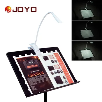 JOYO JL-01 Adjustable Clip On LED Music Stand Light Music Holder Lamp 3 Levels of Brightness Rechargeable with USB Cable
JOYO JL-01 Adjustable Clip On LED Music Stand Light Music Holder Lamp 3 Levels of Brightness Rechargeable with USB Cable