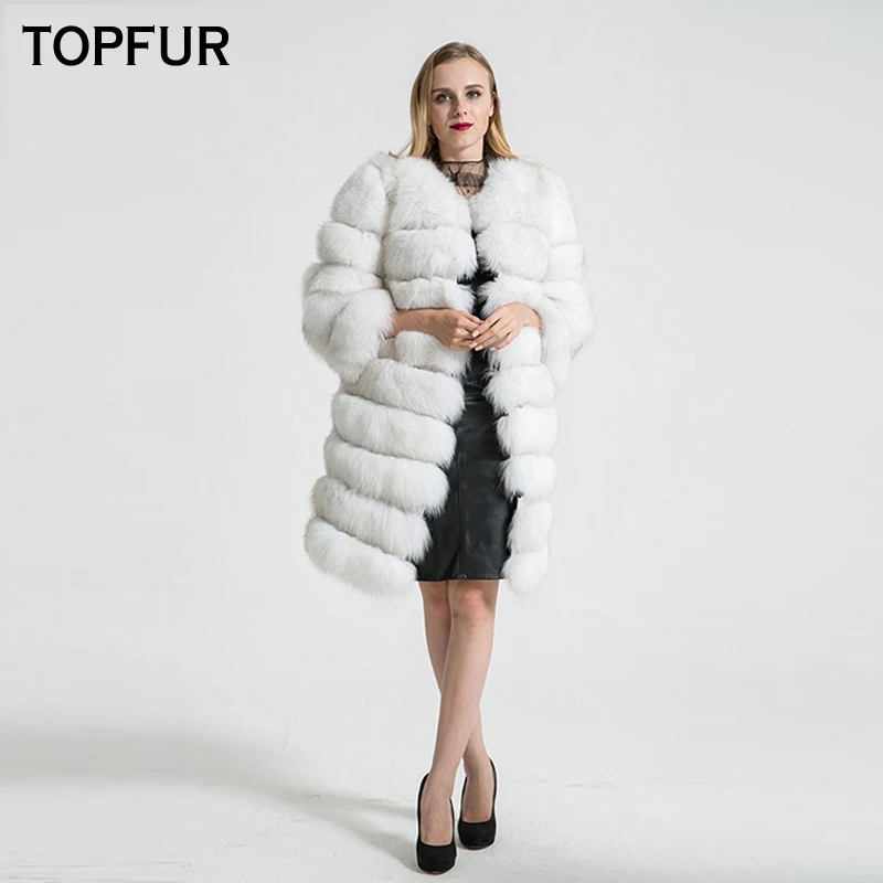 TOPFUR Fashion Luxury Detachable Fox Fur Coat Women Real Fur Jacket Long Thick Women Natrual Fur Coat Solid Fox Basic Outerwear
TOPFUR Fashion Luxury Detachable Fox Fur Coat Women Real Fur Jacket Long Thick Women Natrual Fur Coat Solid Fox Basic Outerwear