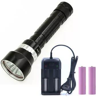 3 * XML L2 LED Waterproof 80m Diving Scuba Flashlight Torch Use 2-slots Charger & 2*26650 or 18650 rechargeable Battery
3 * XML L2 LED Waterproof 80m Diving Scuba Flashlight Torch Use 2-slots Charger & 2*26650 or 18650 rechargeable Battery