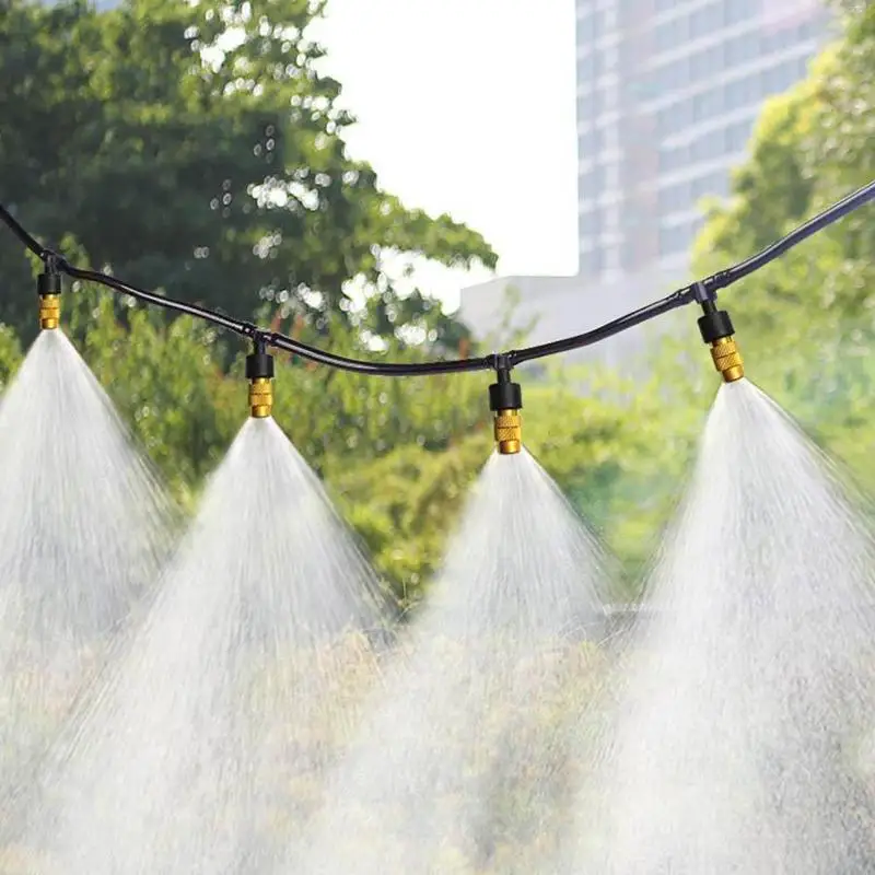 5Pcs Copper Misting Fog Cooling Nozzles Atomizing Sprayers For 4/7mm Hose Garden Irrigation Agricultural Atomizing Sprinklers
5Pcs Copper Misting Fog Cooling Nozzles Atomizing Sprayers For 4/7mm Hose Garden Irrigation Agricultural Atomizing Sprinklers