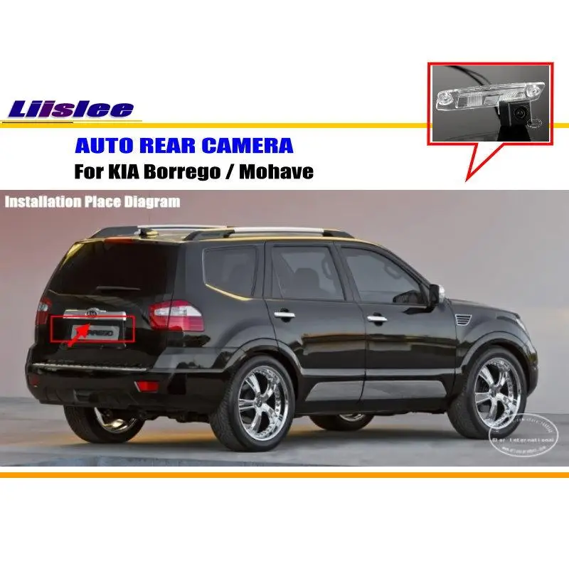 Liislee Rear View Camera / Backup Parking Camera For KIA Borrego / Mohave / License Plate Light Camera / HD CCD Night Vision
Liislee Rear View Camera / Backup Parking Camera For KIA Borrego / Mohave / License Plate Light Camera / HD CCD Night Vision