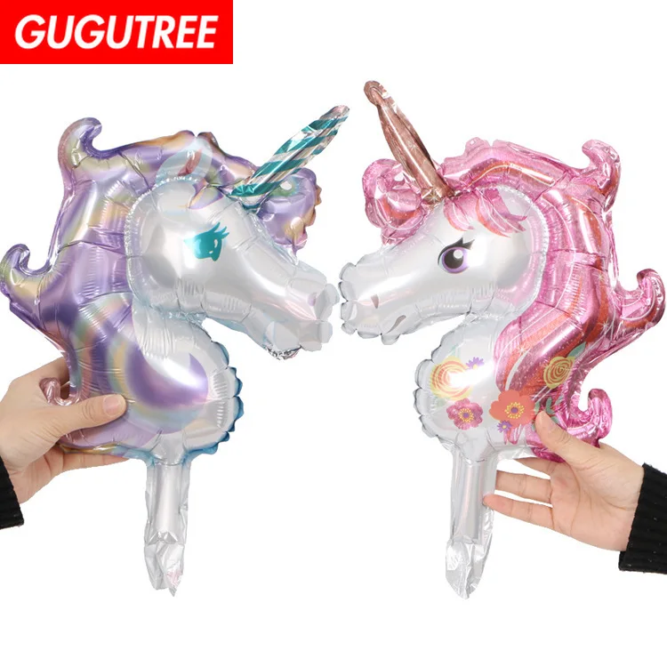 GUGUTREE PARTY 51x32cm pink purple unicorn horse foil ballon wedding event christmas halloween festival birthday party HY-144
GUGUTREE PARTY 51x32cm pink purple unicorn horse foil ballon wedding event christmas halloween festival birthday party HY-144