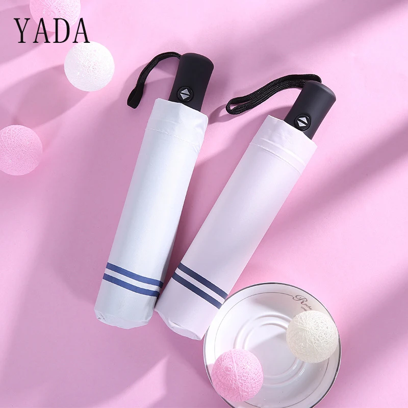 YADA Design Stripe Pattern Umbrella Folding Rainy Automatic Umbrellas For Women Men UV Lovely Cute Stripe Umbrella Gift YD129
YADA Design Stripe Pattern Umbrella Folding Rainy Automatic Umbrellas For Women Men UV Lovely Cute Stripe Umbrella Gift YD129
