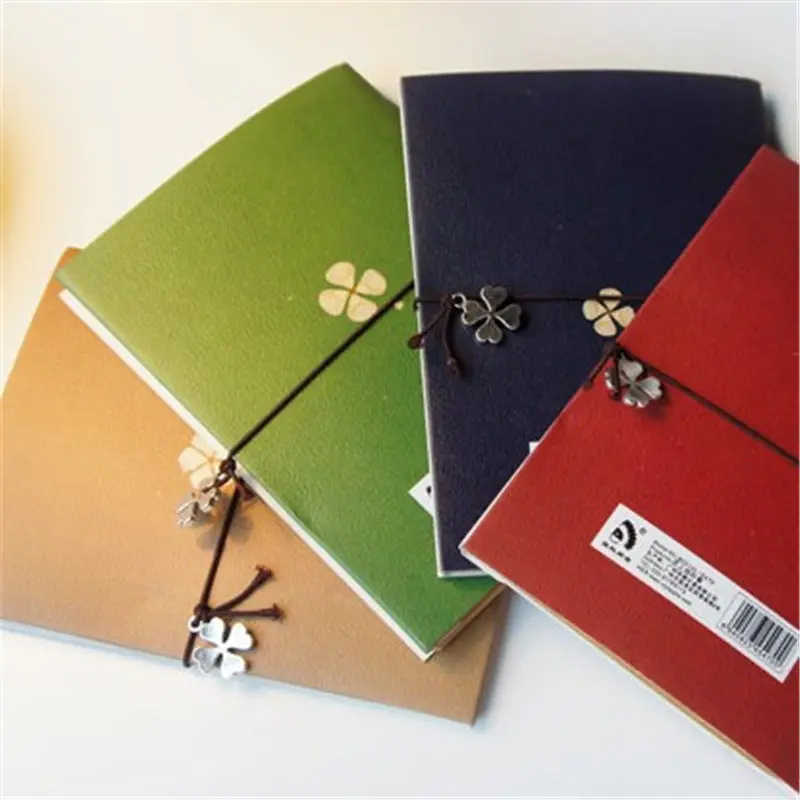 Coloffice Cute Clover Tied Rope Notebook Planner Refill Notebook DIY Hardcover Notebook Diary Weekly Office School Supplies 1PC
Coloffice Cute Clover Tied Rope Notebook Planner Refill Notebook DIY Hardcover Notebook Diary Weekly Office School Supplies 1PC
