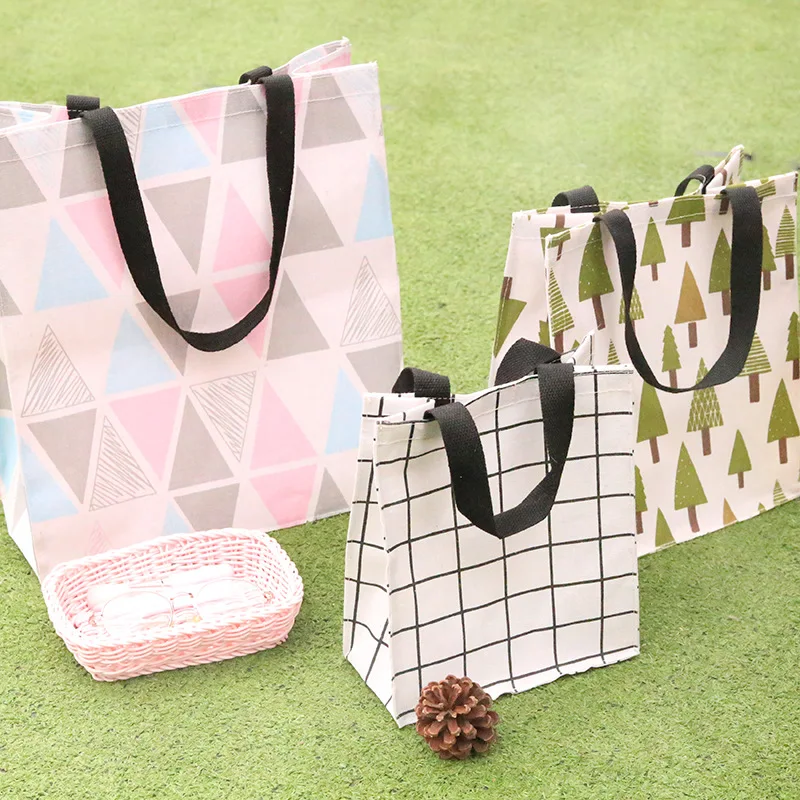 Portable shopping canvas bag handbag Storage student Book bag Waterproof lunch box bag Environmentally friendly bag
Portable shopping canvas bag handbag Storage student Book bag Waterproof lunch box bag Environmentally friendly bag