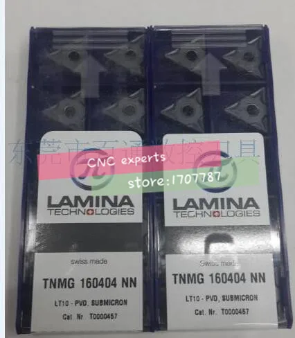 TNMG160404NN LT10, LAMINA orighinal CNC blade carbide insert LATHE TOOL 10pcs/lot,TNMG160404 NN LT10
TNMG160404NN LT10, LAMINA orighinal CNC blade carbide insert LATHE TOOL 10pcs/lot,TNMG160404 NN LT10