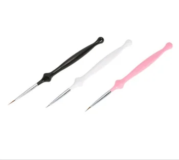 7/9/11mm Nail Art Brush Painting Line Pen Acrylic UV Gel Polish Tip Manicure Liner Tool / by dhl 500sets
7/9/11mm Nail Art Brush Painting Line Pen Acrylic UV Gel Polish Tip Manicure Liner Tool / by dhl 500sets