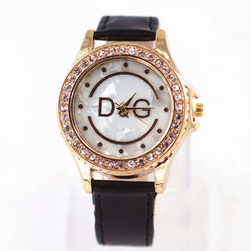 Relogio Feminino DQG Rhinestones Watch Women Watches Brand New Female Clock Lady leather Quartz-WristWatch Montre Femme
Relogio Feminino DQG Rhinestones Watch Women Watches Brand New Female Clock Lady leather Quartz-WristWatch Montre Femme