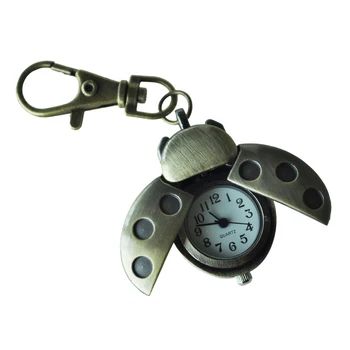YCYS cute animal Beatles fob watches Bronze Tone Metal Ladybird Shape Pendant Key Ring Watch
YCYS cute animal Beatles fob watches Bronze Tone Metal Ladybird Shape Pendant Key Ring Watch