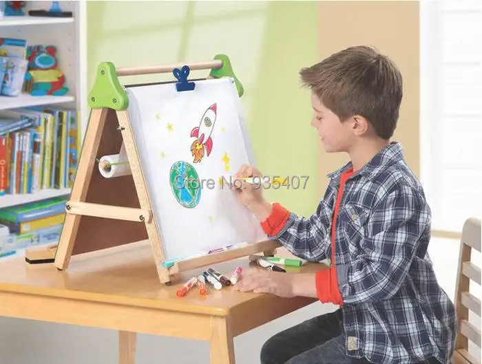 New ! Wooden 3 in 1 Tabletop Easel Children'sdrawing board children color double-sided magnetic sketchpad and Blackboard
New ! Wooden 3 in 1 Tabletop Easel Children'sdrawing board children color double-sided magnetic sketchpad and Blackboard