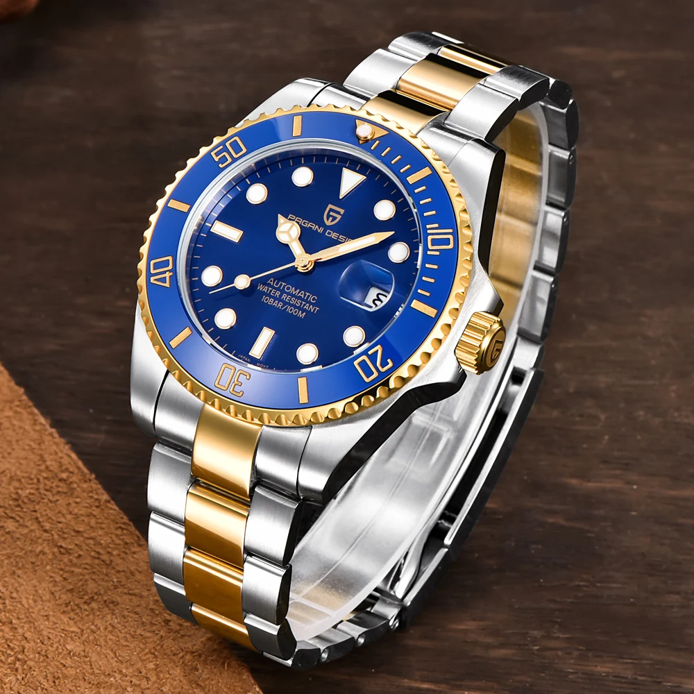 PAGANI DESIGN Men Automatic Mechanical Watch Fashion Brand Creative Luxury Waterproof Rolexable Watch Clock Relogio Masculino
PAGANI DESIGN Men Automatic Mechanical Watch Fashion Brand Creative Luxury Waterproof Rolexable Watch Clock Relogio Masculino