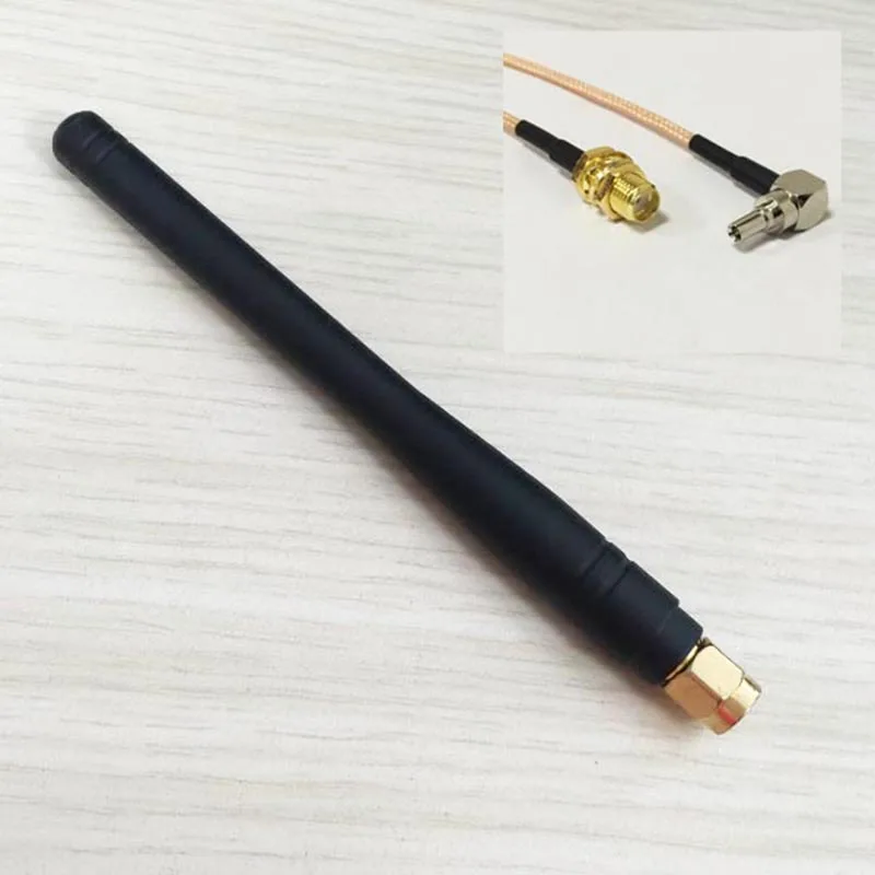3G GSM Antenna 800-2100MHZ 3dBi SMA Male Omni Aerial + SMA Female Switch CRC9 Male Connector RG316 Jumper Cable 15cm
3G GSM Antenna 800-2100MHZ 3dBi SMA Male Omni Aerial + SMA Female Switch CRC9 Male Connector RG316 Jumper Cable 15cm