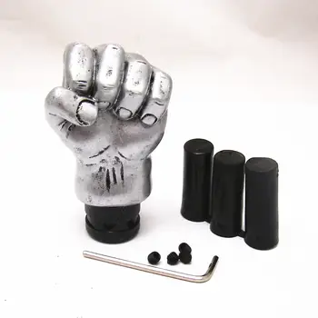 Silver Color Resin Car Gear Shift Knob Resin Fist Shape Gear Shift Knob Shifter Lever Stick Universal Fit Manual Transmission
Silver Color Resin Car Gear Shift Knob Resin Fist Shape Gear Shift Knob Shifter Lever Stick Universal Fit Manual Transmission