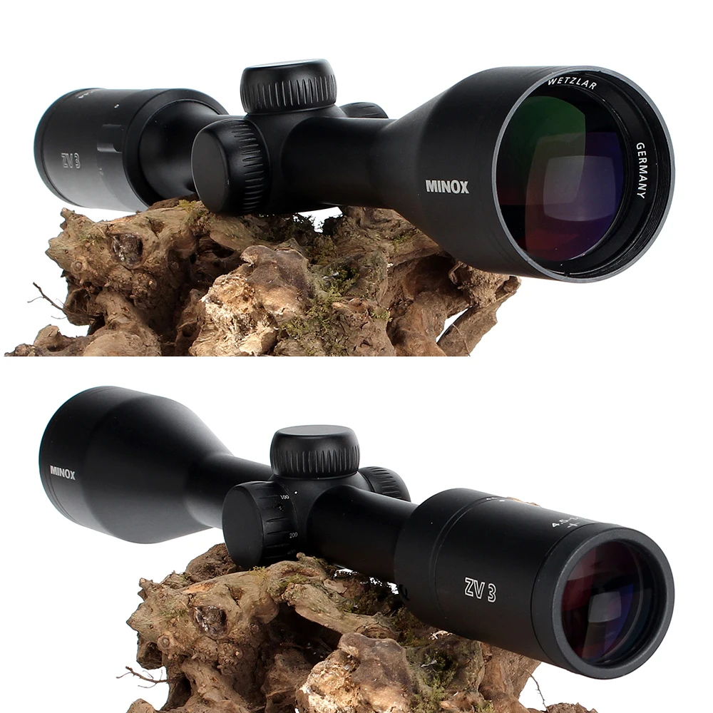 MINOX ZV 3 4.5-14X44 BDC 400 Reticle Hunting RifleScopes Side Parallax Adjustment Long Eye Relief Tactical Optical Sight Scope (2)