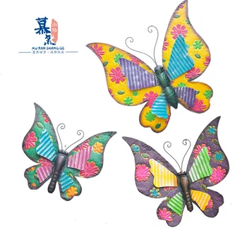 Colorful Artificial Butterfly Iron Craft Hanging Ornament Home Garden Courtyard Wall Decoration
Colorful Artificial Butterfly Iron Craft Hanging Ornament Home Garden Courtyard Wall Decoration
