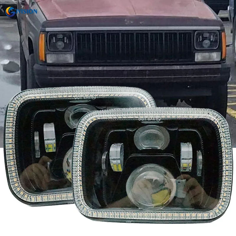 Светодиодная фара 6x7 дюймов для Jeep Wrangler YJ Cherokee XJ Toyota, запчасти для пикапов H6054, H5054, H6054LL, 69822, 6052, 6053
Светодиодная фара 6x7 дюймов для Jeep Wrangler YJ Cherokee XJ Toyota, запчасти для пикапов H6054, H5054, H6054LL, 69822, 6052, 6053
