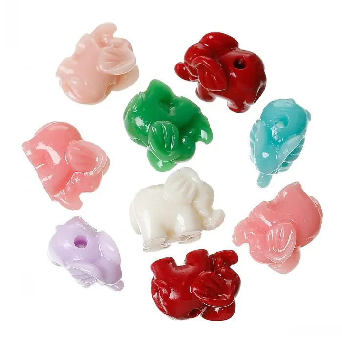 DoreenBeads Retail Created Coral Spacer Beads Elephant Animal Mixed About 15mm x 11mm,Hole:Approx 1.7mm,30PCs
DoreenBeads Retail Created Coral Spacer Beads Elephant Animal Mixed About 15mm x 11mm,Hole:Approx 1.7mm,30PCs