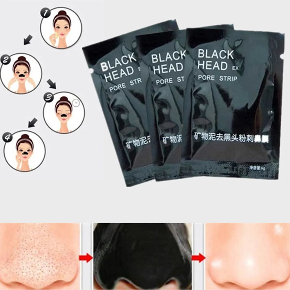 3Pcs/lot Face Care black Mask Conk Nose Blackhead Remover Mask Pore Cleanser Anti Black Head Health Care Herbal Mask
3Pcs/lot Face Care black Mask Conk Nose Blackhead Remover Mask Pore Cleanser Anti Black Head Health Care Herbal Mask