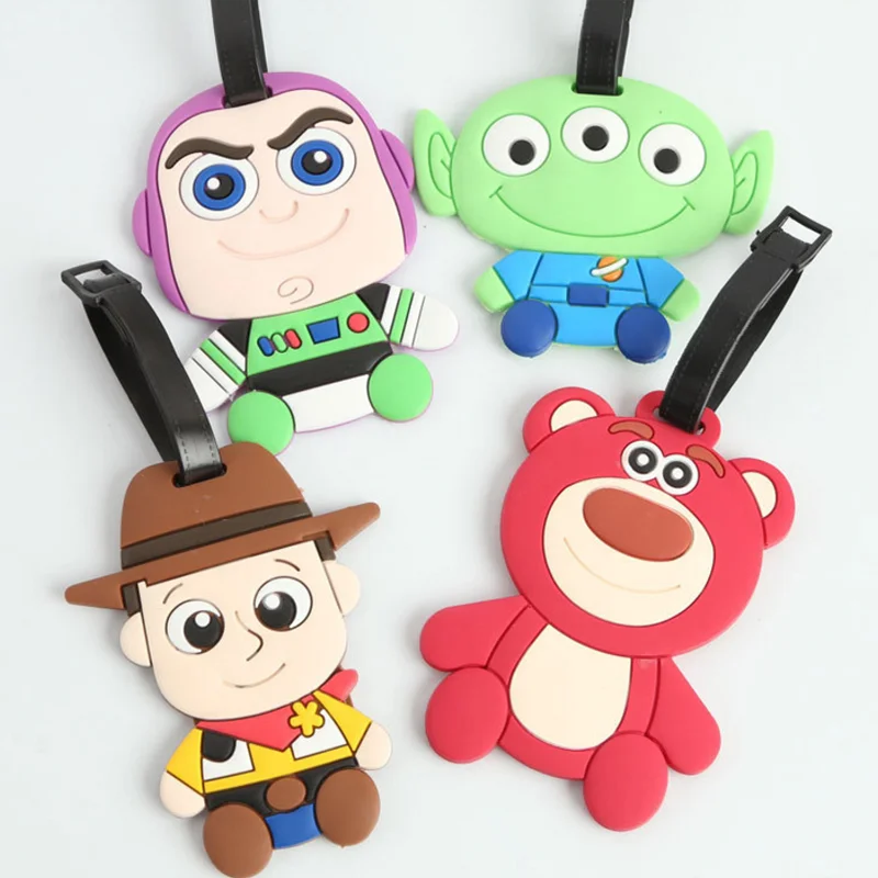 1pc new hot Story Woody Buzz Lightyear Bear Creative Silicone Luggage Tag Pendants Hang Tags Tourist Products Toy Figure
1pc new hot Story Woody Buzz Lightyear Bear Creative Silicone Luggage Tag Pendants Hang Tags Tourist Products Toy Figure