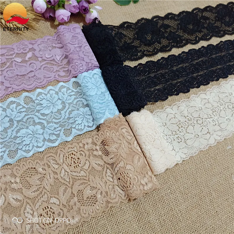 6-9cm S1960 2019 new product sells high-quality black elastic lace lace for sewing crafts decorative lace handmade accessories D
6-9cm S1960 2019 new product sells high-quality black elastic lace lace for sewing crafts decorative lace handmade accessories D