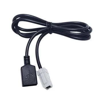 Car Aux Audio Input Media Data Wire Original Plug To USB Adapter Connector For Lexus ES350 GS350 GS450H LX570/Subaru Forester
Car Aux Audio Input Media Data Wire Original Plug To USB Adapter Connector For Lexus ES350 GS350 GS450H LX570/Subaru Forester