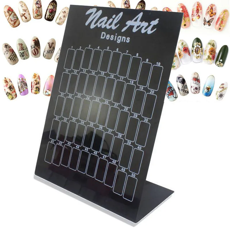 1Piece Black White Nail Art Display Board Nail Sample Display Board Display Frame 50 Grid Plexiglass Display Board
1Piece Black White Nail Art Display Board Nail Sample Display Board Display Frame 50 Grid Plexiglass Display Board