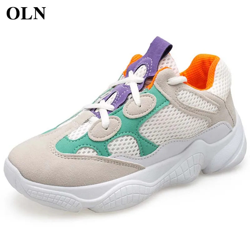 

OLN Woman Brand Outdoor Jogging Super Light Womens Sneakers Outdoor Athletic High quality fabric Women Running Shoes Comfortably