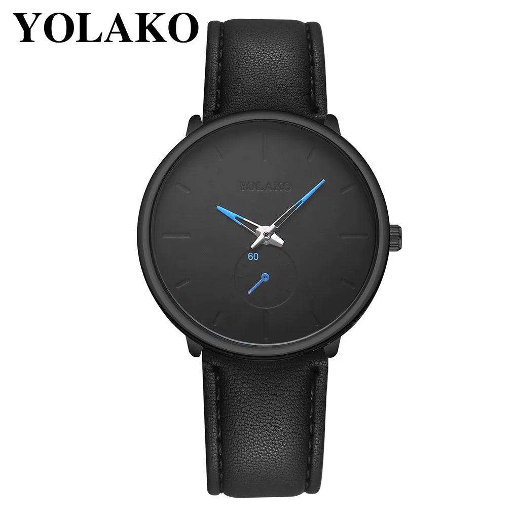 YOLAKO Blue Business Watch High Quality Leather Quartz watch 2019 dropshipping men watch stainless steel men Dress Watch F091
YOLAKO Blue Business Watch High Quality Leather Quartz watch 2019 dropshipping men watch stainless steel men Dress Watch F091