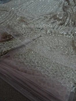 shining David-42090 glued glitter sequins lace fabric african tulle mesh fabric for wedding dress/evening dress
shining David-42090 glued glitter sequins lace fabric african tulle mesh fabric for wedding dress/evening dress