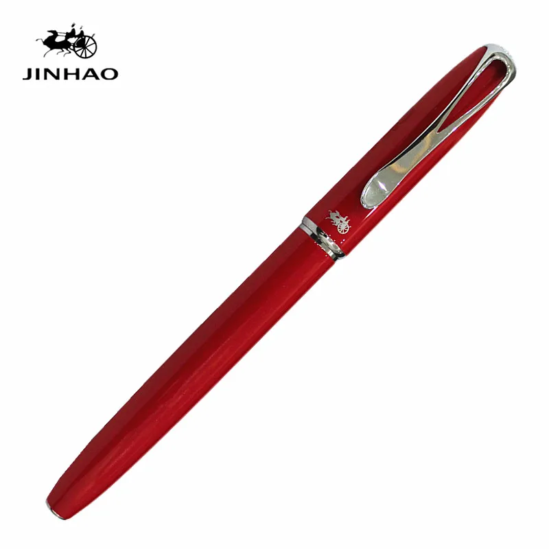 Jinhao Y6 Роскошные Металлические роллербол 0 5 мм Школьные принадлежности Ручки для