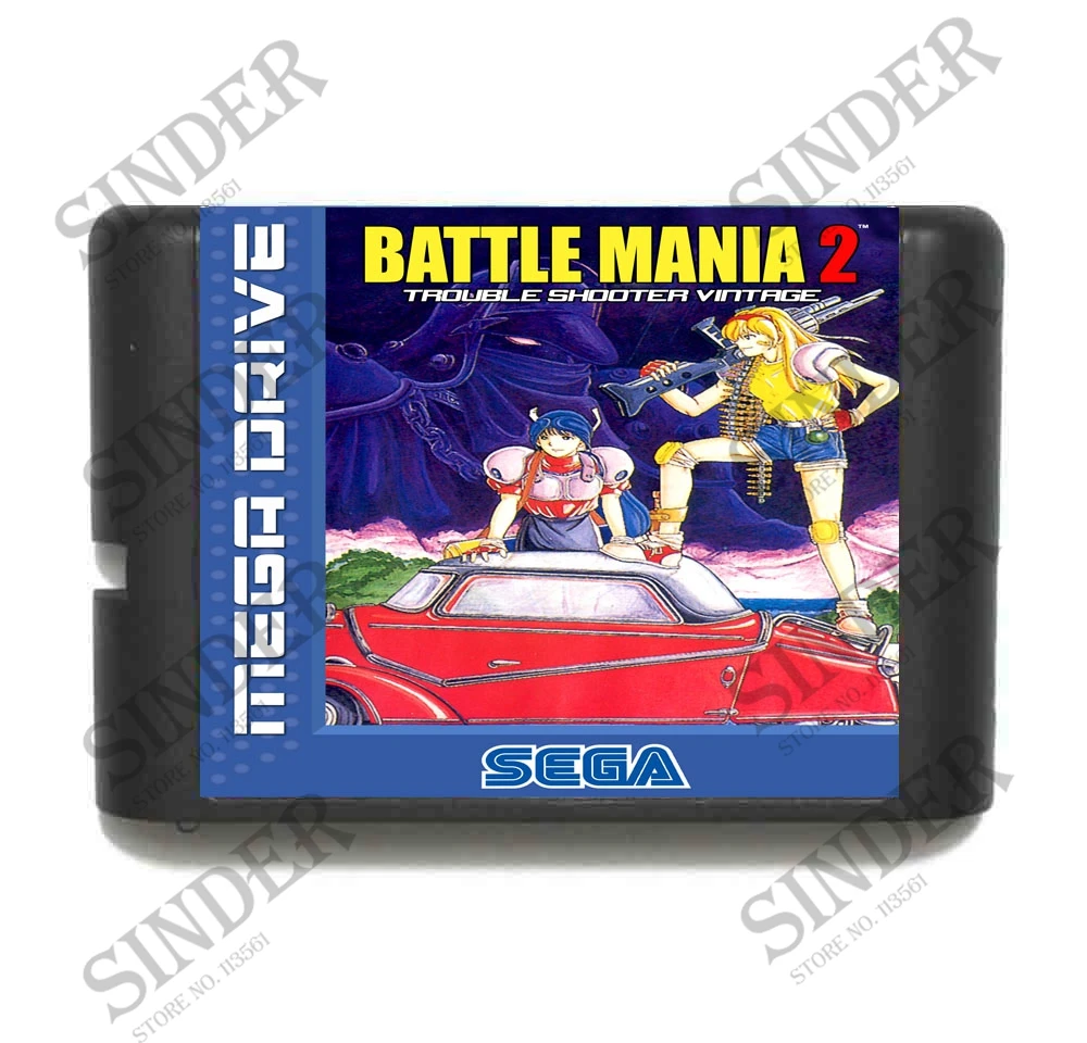 Battle Mania - Dai Gin Jou II ( Battle Mania 2 )16 bit MD Game Card For Sega Mega Drive For Genesis
Battle Mania - Dai Gin Jou II ( Battle Mania 2 )16 bit MD Game Card For Sega Mega Drive For Genesis