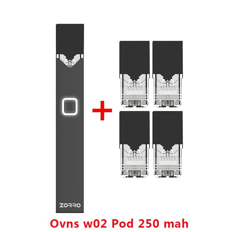 Vape Pod Kit Ovns W02 Kit Pod Vape Electronic Cigs Kit Built-in 250mAh with 0.7ml cartridge Pod Vape Electronic Cigarette
Vape Pod Kit Ovns W02 Kit Pod Vape Electronic Cigs Kit Built-in 250mAh with 0.7ml cartridge Pod Vape Electronic Cigarette