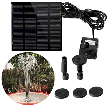 1Pc Solar Power Panel Water Pump For Fountain Garden Brushless Pond Fountain Pool Garden Landscape Aquarium Water Pump
1Pc Solar Power Panel Water Pump For Fountain Garden Brushless Pond Fountain Pool Garden Landscape Aquarium Water Pump