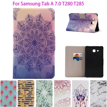 2016 For Samsung Tab a6 7" Case Printed PU Leather Cover For Samsung Galaxy Tab A 7.0 T280 T285 Cases Tablet Stand Capa Funda
2016 For Samsung Tab a6 7" Case Printed PU Leather Cover For Samsung Galaxy Tab A 7.0 T280 T285 Cases Tablet Stand Capa Funda