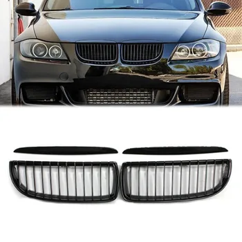 Matt Black Car Front Grille Kidney Grilles For BMW 3 Series E90 E91 320i 335i Sedan Wagon 4DR 2005 2006 2007 2008 2Pcs
Matt Black Car Front Grille Kidney Grilles For BMW 3 Series E90 E91 320i 335i Sedan Wagon 4DR 2005 2006 2007 2008 2Pcs