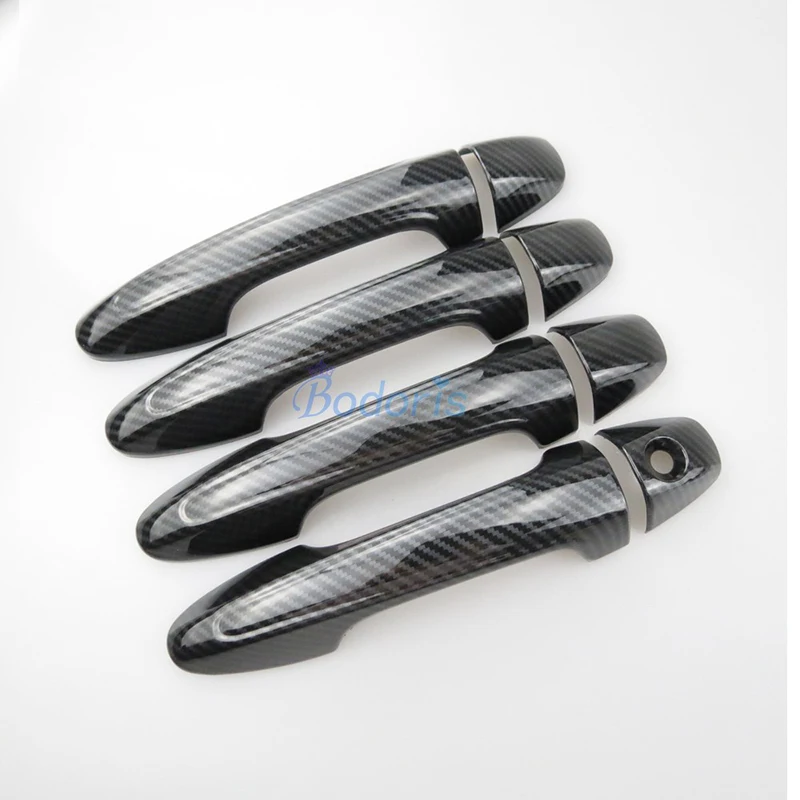 Chrome Car Styling Carbon Fiber Color Door Handle Cover Trim Overlay Panel Frame 2016 2017 For Toyota Innova Accessories
Chrome Car Styling Carbon Fiber Color Door Handle Cover Trim Overlay Panel Frame 2016 2017 For Toyota Innova Accessories