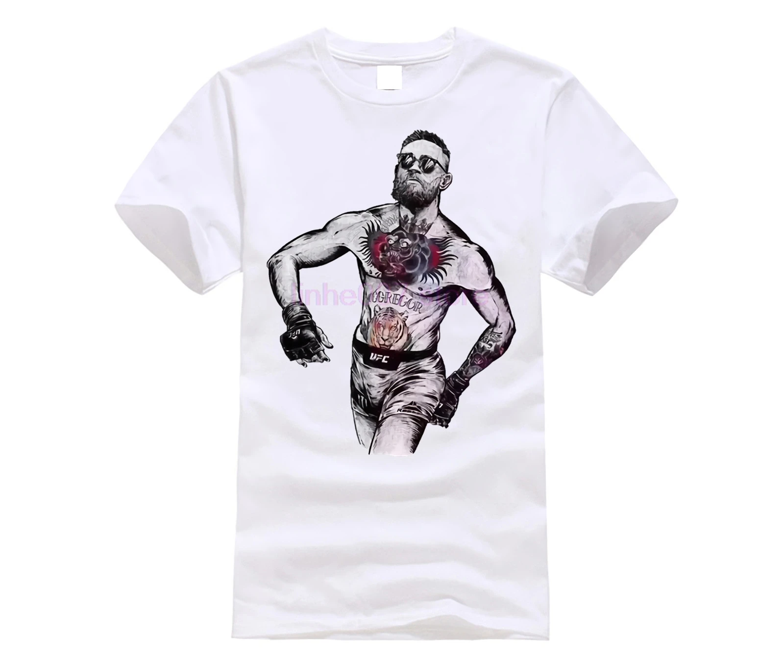 Summer Conor McGregor Colonel Harland Sanders Creative Design Printed Short Sleeve T Shirt Men Tees Funny T-Shirt 
Summer Conor McGregor Colonel Harland Sanders Creative Design Printed Short Sleeve T Shirt Men Tees Funny T-Shirt