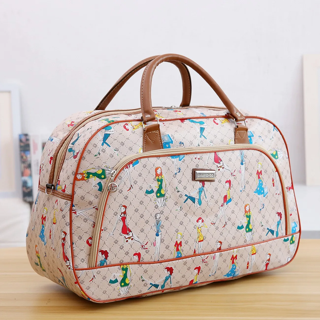 New Design Portbed Suit Bag 52*35*21cm PU Leather Women's Travel Bags Retro Handbags Short Casual Trip Travel Bag
New Design Portbed Suit Bag 52*35*21cm PU Leather Women's Travel Bags Retro Handbags Short Casual Trip Travel Bag