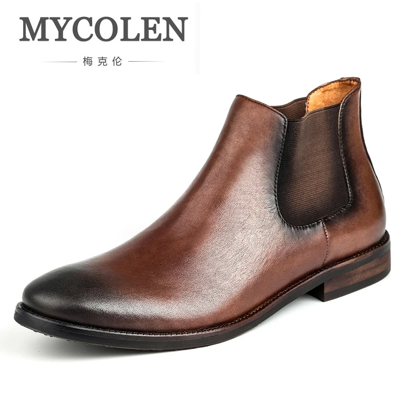 MYCOLEN New 2018 Men Chelsea Boots Luxury Fashion Men Spring Autumn Desert West Fashion Ankle Casual Men Boots Men Boots
MYCOLEN New 2018 Men Chelsea Boots Luxury Fashion Men Spring Autumn Desert West Fashion Ankle Casual Men Boots Men Boots