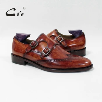 cie round toe full brogues medallion monk straps 100%genuine calf leather outsole breathable men's leather shoe flat MS-00-02
cie round toe full brogues medallion monk straps 100%genuine calf leather outsole breathable men's leather shoe flat MS-00-02