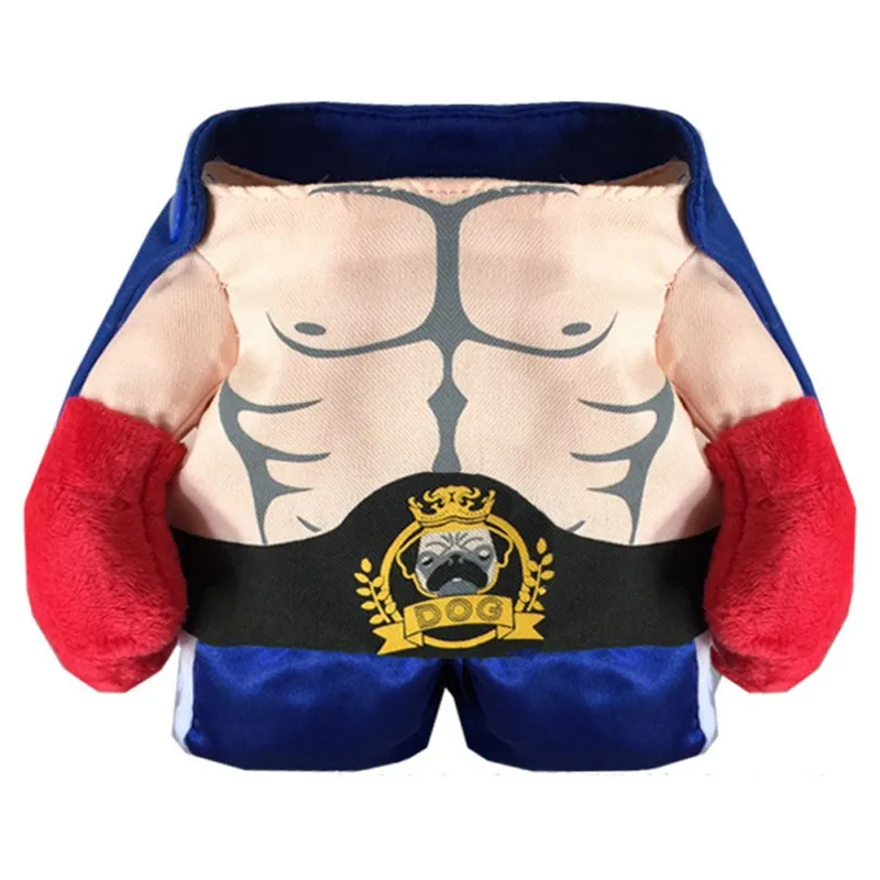 Funny Dog Cat Costumes Boxer Cosplay Suit Pet Clothing Halloween Christmas Uniform Clothes For Puppy Dogs New
Funny Dog Cat Costumes Boxer Cosplay Suit Pet Clothing Halloween Christmas Uniform Clothes For Puppy Dogs New