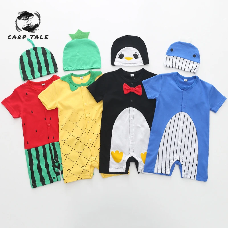 Cartoon animal pattern 2019 summer baby bodysuit baby jumpsuit overall short sleeve jumpsuit baby clothes suit summer cotton
Cartoon animal pattern 2019 summer baby bodysuit baby jumpsuit overall short sleeve jumpsuit baby clothes suit summer cotton
