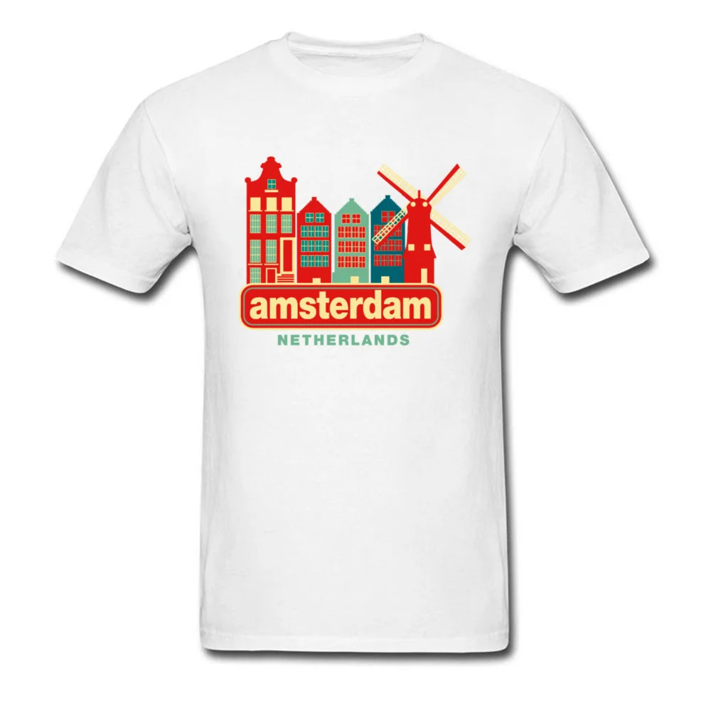 Vintage Amsterdam Netherlands_white