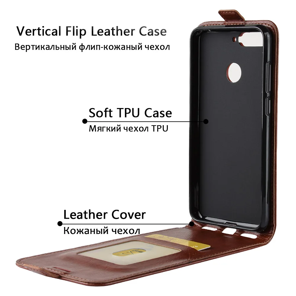 KHW1914_3_Vertical Flip Leather Case for Huawei Honor 7A Pro 5.99 inch