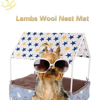 New Dog Bed House Four Seasons Universal Double-Sided Summer Ice Silk Mat Sofa Kennel Breathable Removable Cat Pet Soft Bed 80
New Dog Bed House Four Seasons Universal Double-Sided Summer Ice Silk Mat Sofa Kennel Breathable Removable Cat Pet Soft Bed 80