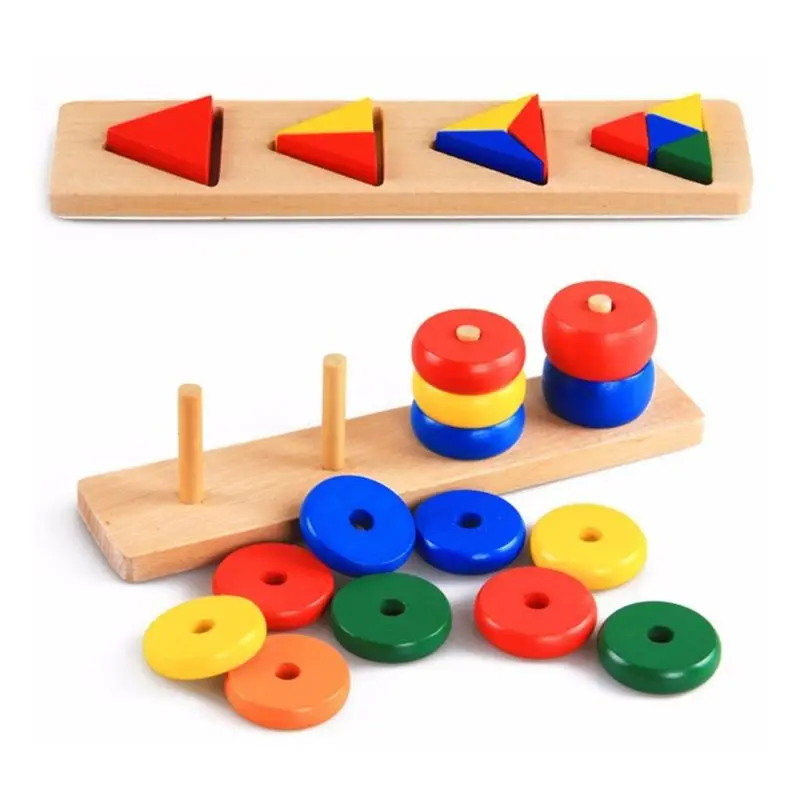 Children Wood Colors Shapes Match Game Assemble Toys Set Kids Brain Teaser Intelligence Development Early Educational Tool
Children Wood Colors Shapes Match Game Assemble Toys Set Kids Brain Teaser Intelligence Development Early Educational Tool