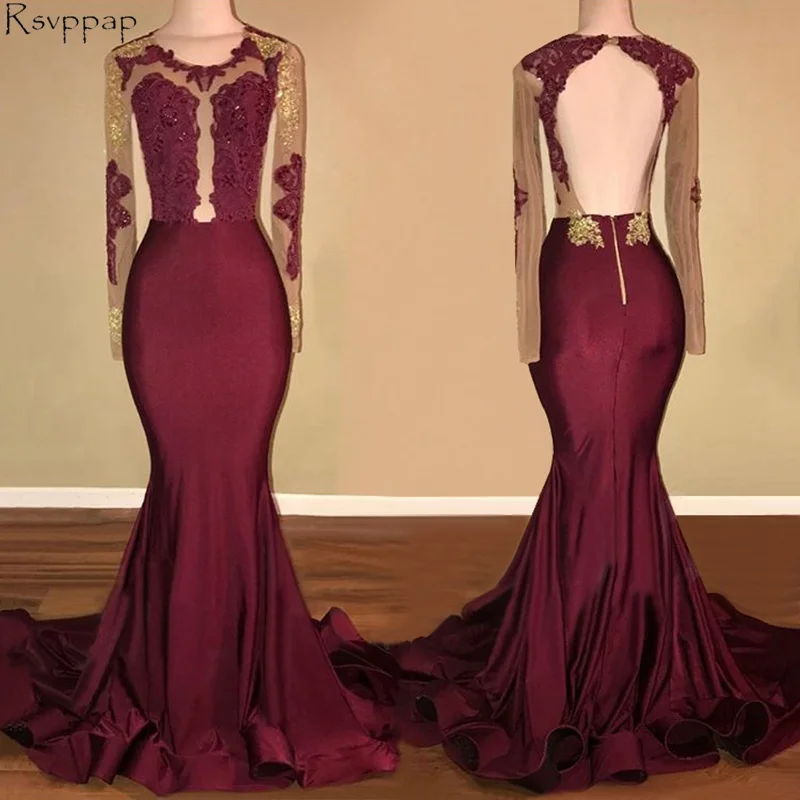 mermaid style prom dresses 2019