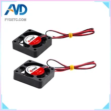 Pcs 4010 Ventilador De Refrigeração 12 2V 2 Pino com Fio Dupont 40*40*10 Frescos Fãs Brushless parte DC Tranquila 40m Refrigerador Radiato Para Anet A8 A6(China)
